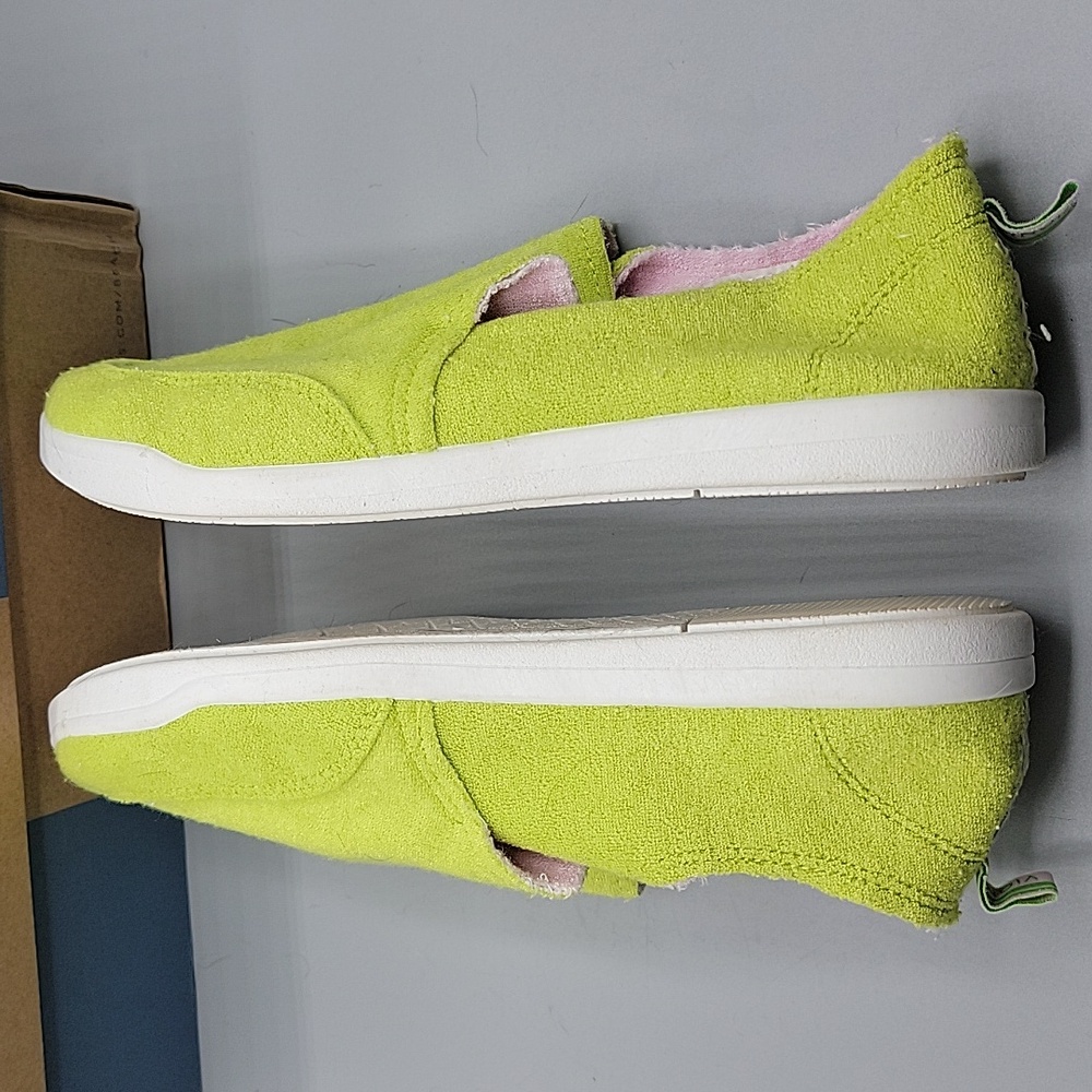 Vionic Malibu LIME Terry Sneakers size 8 - Picture 6 of 10